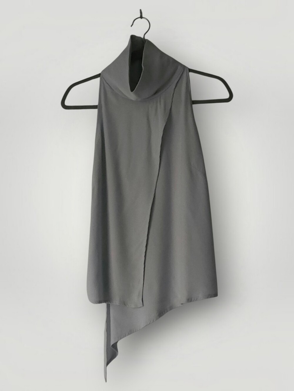 Viktoria + Woods Draped Asymmetric Cowl Neck Top Light Blue Sz 0 Australia - Picture 2 of 8